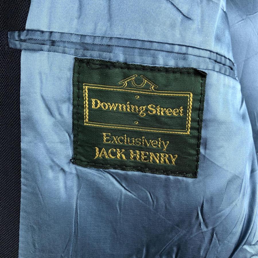 古着 JACK HENRY 紺ブレザー テーラードジャケット メンズL相当/eaa643379 古着 JACK HENRY 紺ブレザー テーラードジャケット メンズL相当