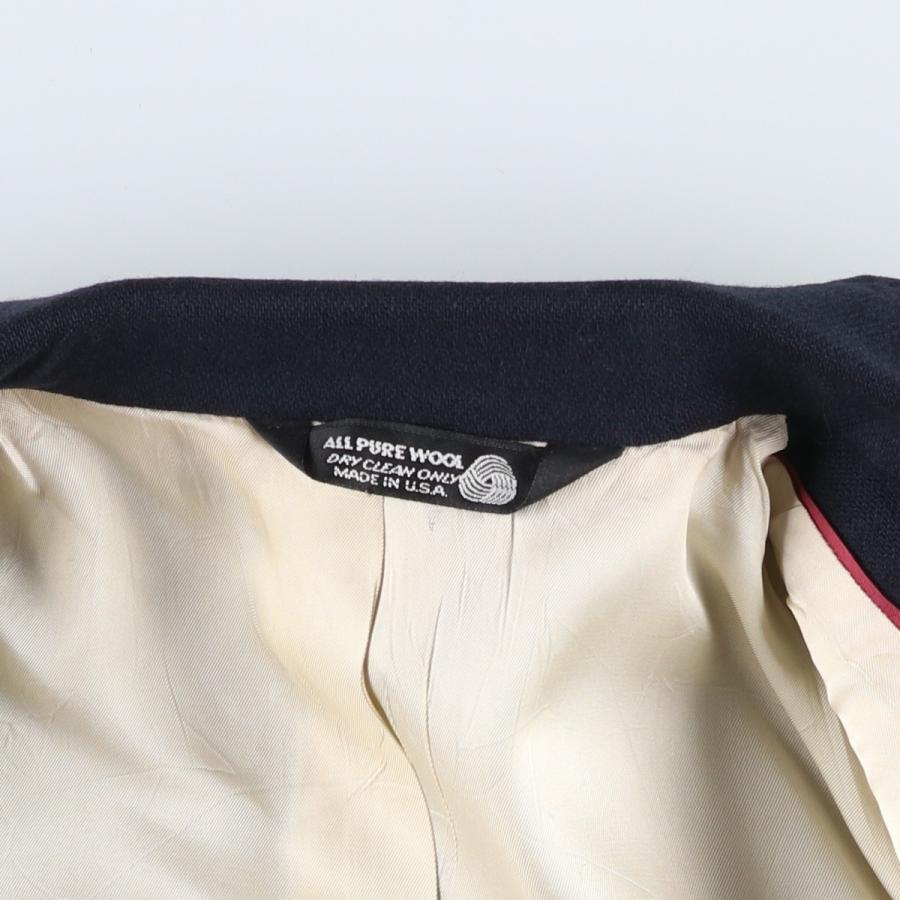 古着 John Alexander 紺ブレザー テーラードジャケット USA製 メンズL