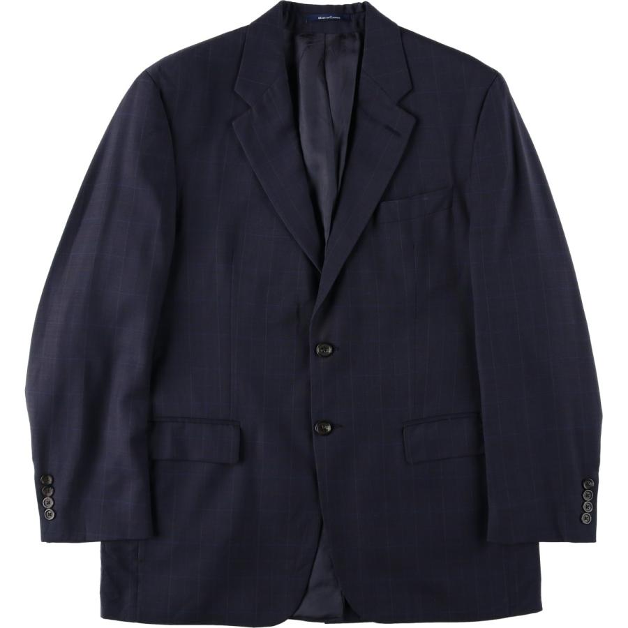 古着 ラルフローレン Ralph Lauren CHAPS チャップス チェック柄 テーラードジャケット メンズL相当/eaa643384 古着 ラルフローレン Ralph Lauren CHAPS チャップス チェック柄
