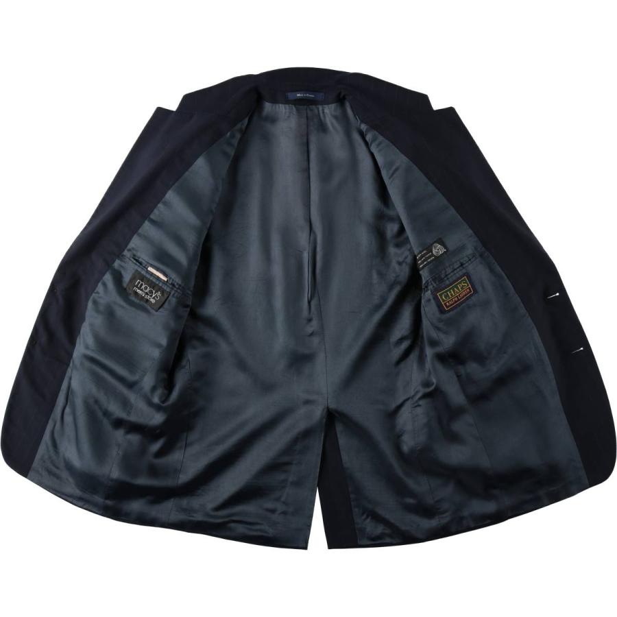 古着 ラルフローレン CHAPS チャップス ストライプ柄 ウールテーラード