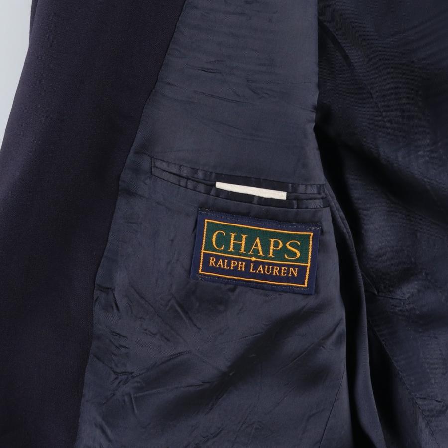 古着 90年代 ラルフローレン Ralph Lauren CHAPS チャップス 紺