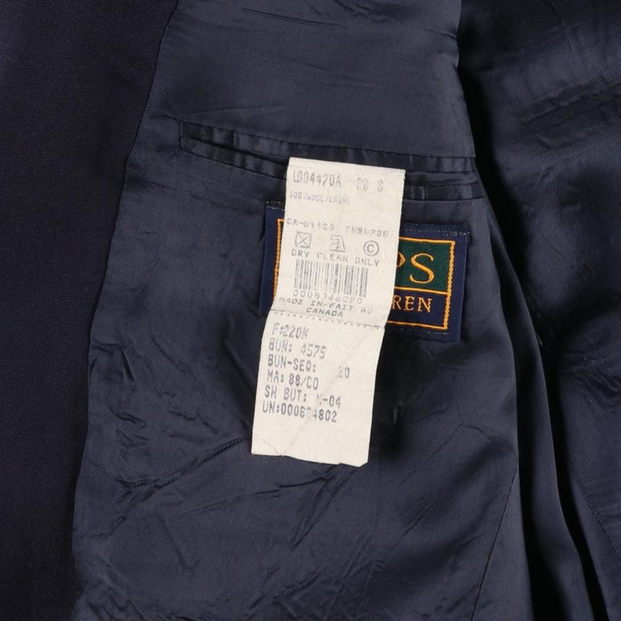 古着 90年代 ラルフローレン Ralph Lauren CHAPS チャップス 紺