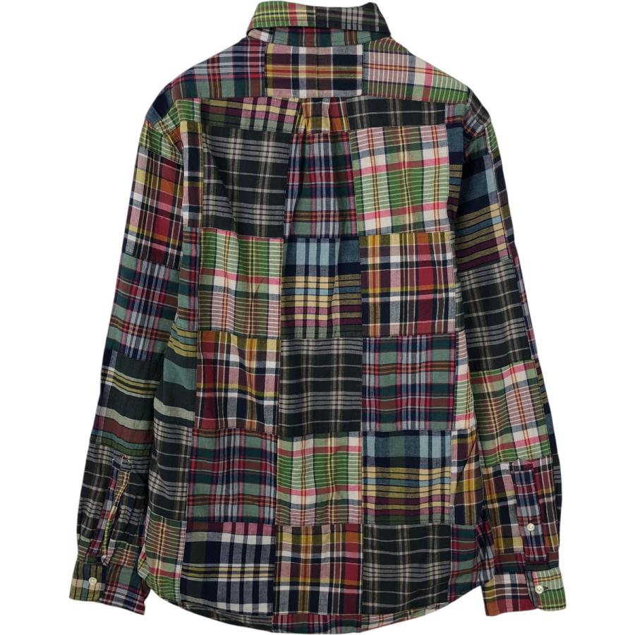 古着 ラルフローレン Ralph Lauren CLASSIC FIT INDIGO パッチワーク