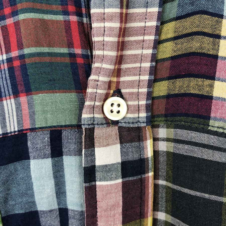 古着 ラルフローレン Ralph Lauren CLASSIC FIT INDIGO パッチワーク