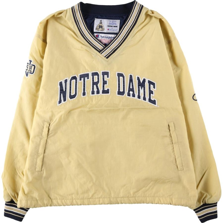 【美品】Champion ノートルダム大学 Vネックウェア Champion（チャンピオン） 古着 90年代 Champion NOTRE DAME ノート