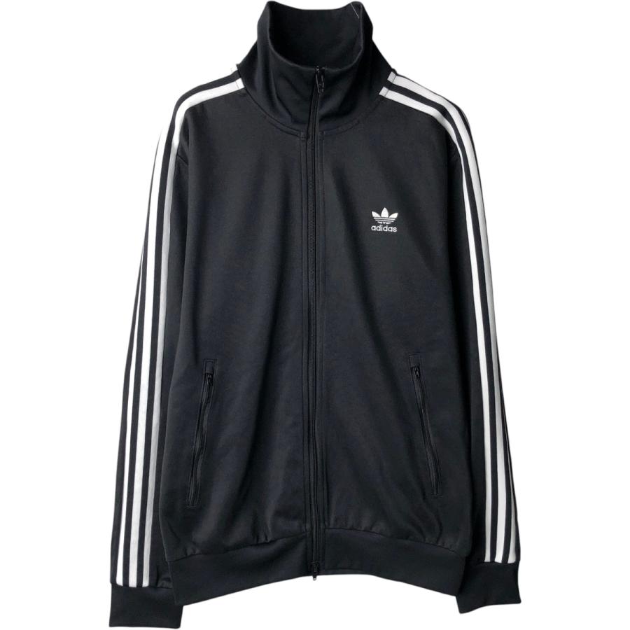 古着 アディダス  トレフォイルロゴ ジャージ トラックジャケット メンズM相当/eaa643682 adidas（アディダス） 古着 トレフォイルロゴ ジャージ トラック
