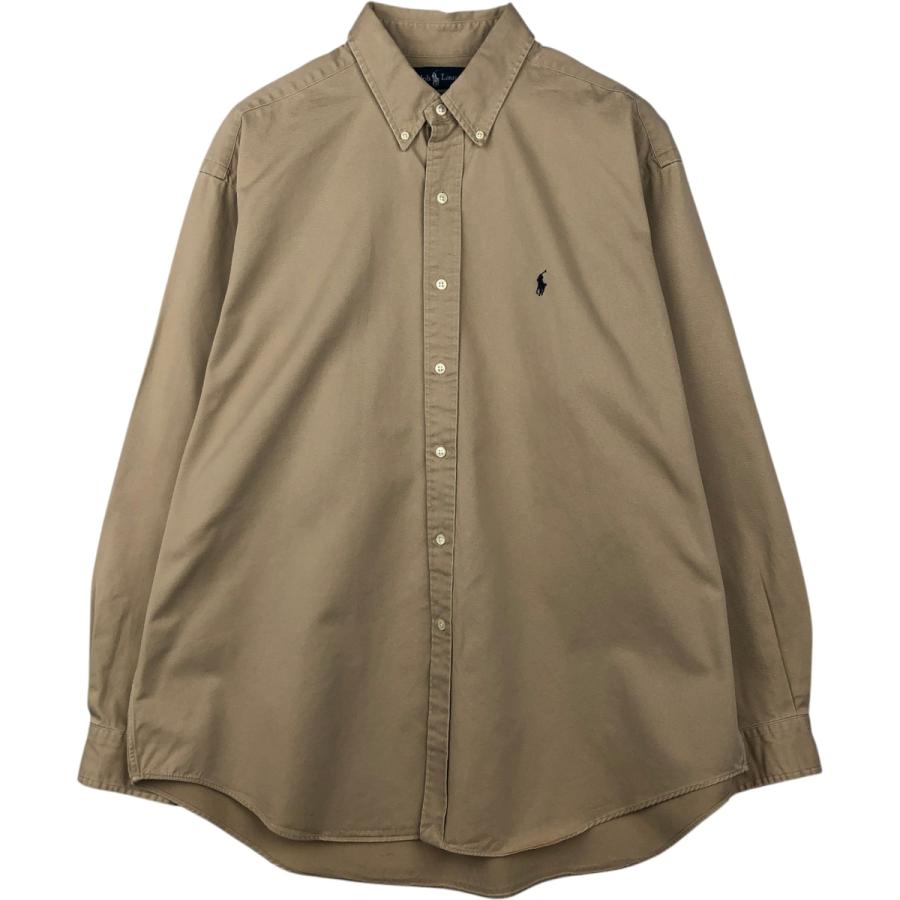 古着 ラルフローレン Ralph Lauren BLAKE 長袖 ボタンダウンシャツ