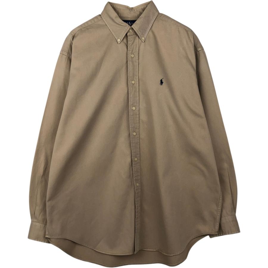 古着 ラルフローレン Ralph Lauren BLAKE 長袖 ボタンダウンシャツ メンズXL相当/eaa643853 古着 ラルフローレン Ralph Lauren BLAKE 長袖 ボタンダウンシャツ