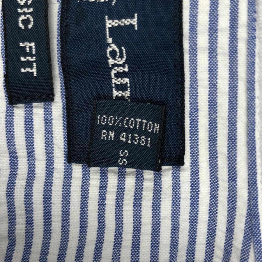 古着 ラルフローレン Ralph Lauren CLASSIC FIT シアサッカー 半袖