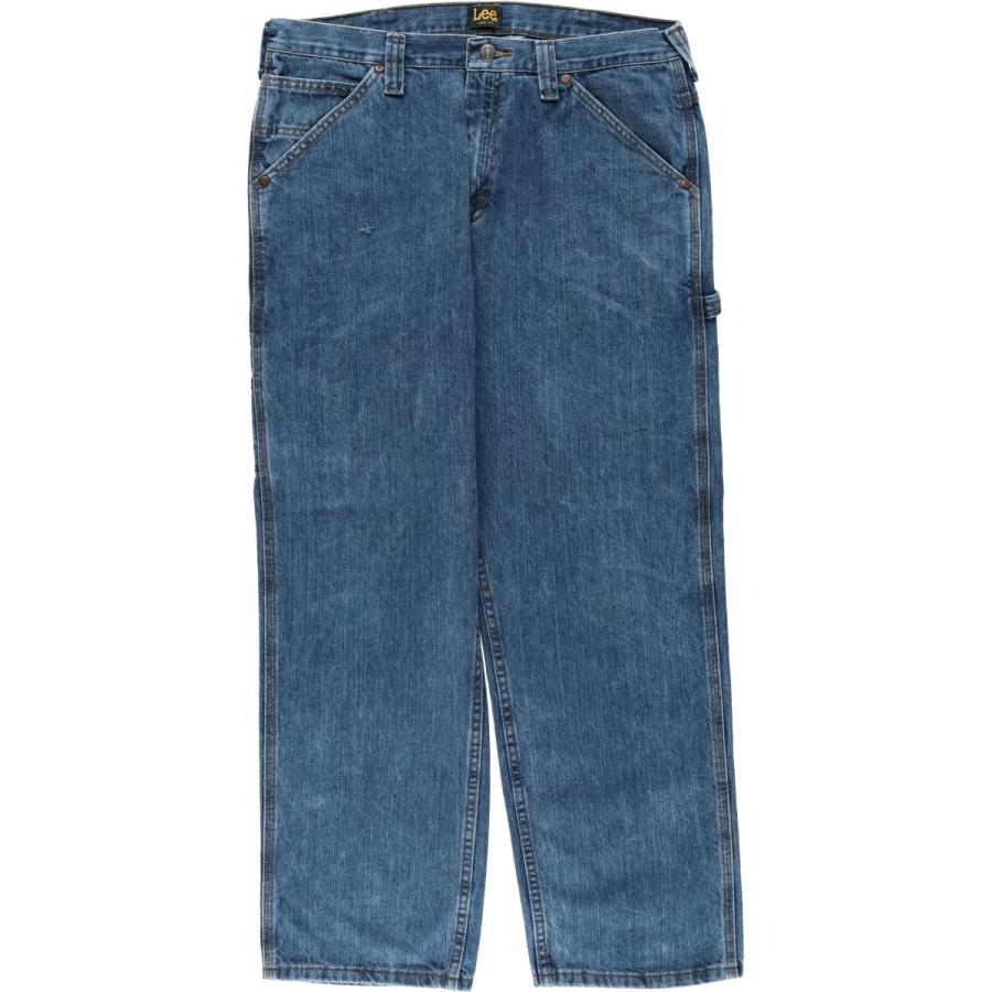 古着 リー Lee Loose Fit デニムペインターパンツ メンズw35相当/eaa644021 リアン（CHAUMET） 古着 リー Lee Loose Fit デニムペインターパンツ