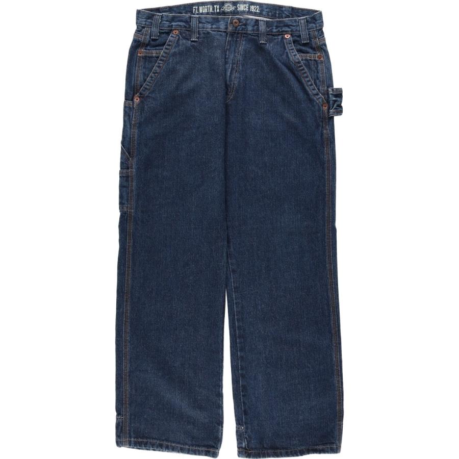 古着 ディッキーズ Dickies LOOSE STRAIGHT FIT デニムペインターパンツ メンズw36相当/eaa644031 Dickies（ディッキーズ） 古着 Dickies LOOSE STRAIGHT FIT デニム