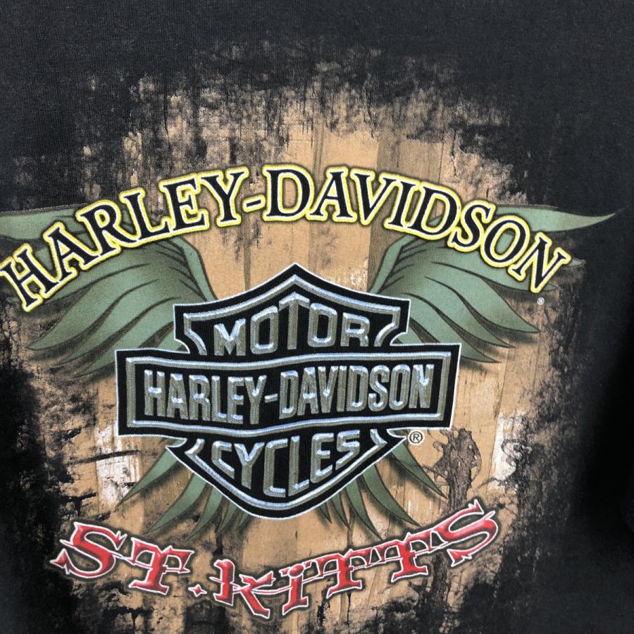 古着 ハーレーダビッドソン Harley-Davidson ドクロ柄 スカル柄 スカル
