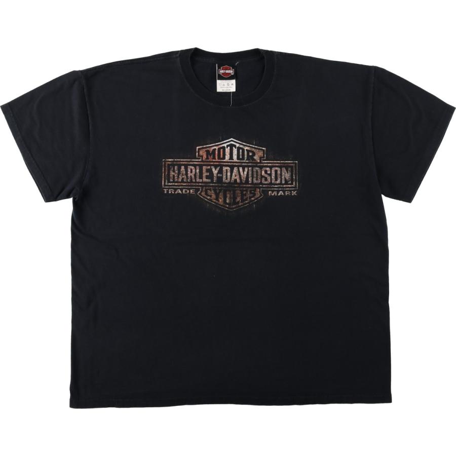 古着 ハーレーダビッドソン Harley-Davidson モーターサイクル バイクT