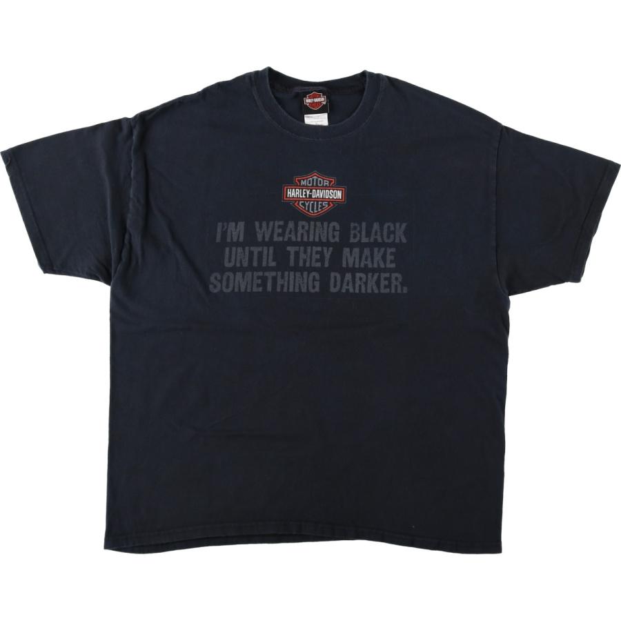 ハーレー tシャツ 古着 古着 ハーレーダビッドソン Harley-Davidson モーターサイクル バイクT