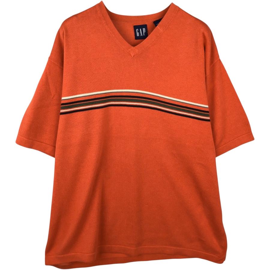 GAP（ギャップ） 古着 90年代 オールドギャップ Vネック 半袖 コットン 
