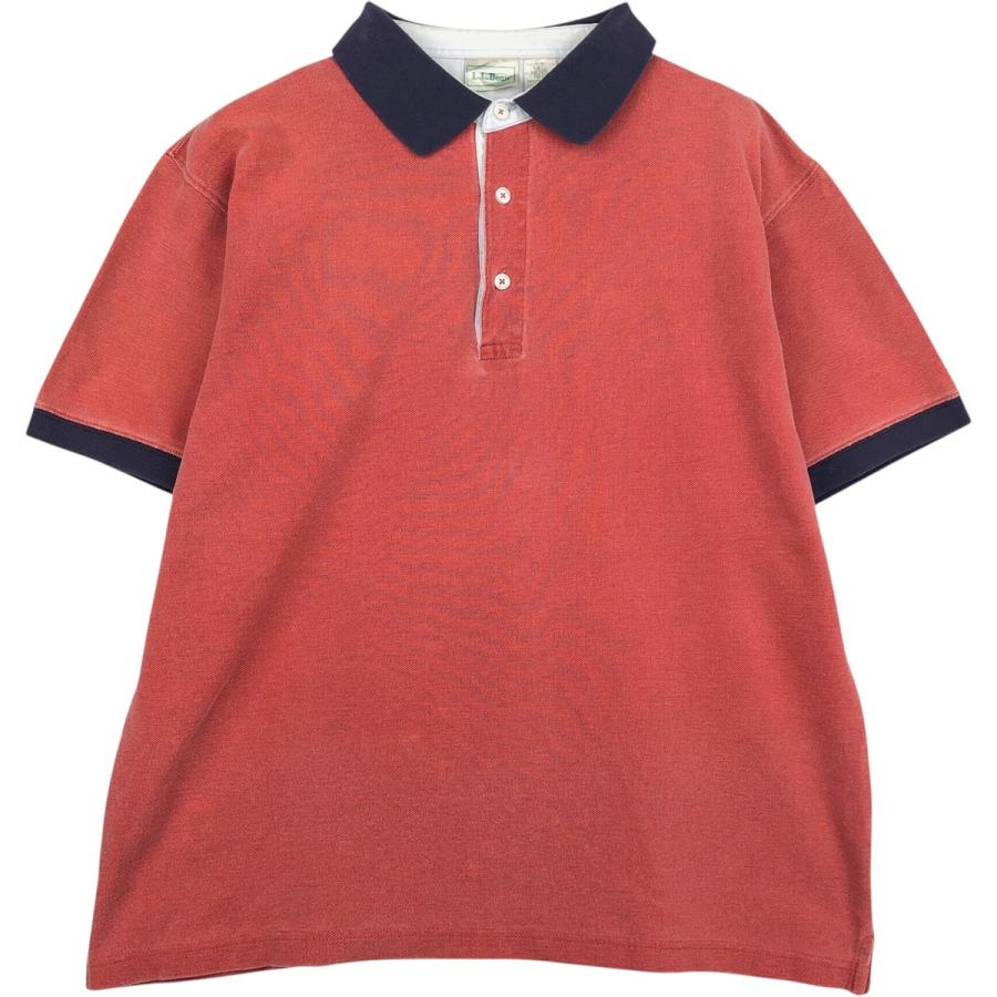 L.L.Bean（エルエルビーン） 古着 90年代 半袖 ポロシャツ メンズXL 