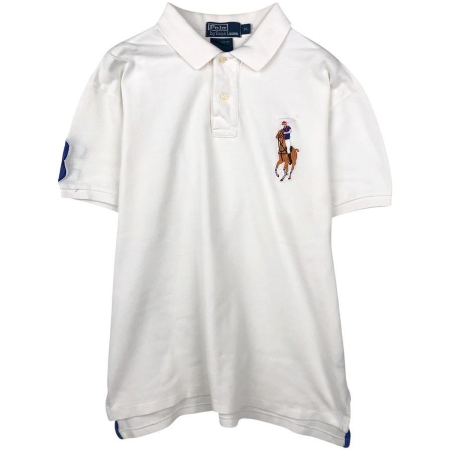 Ralph Lauren ポロシャツ CUSTOM FIT ビックポニー 古着 ラルフローレン Ralph Lauren POLO by CUSTOM FIT ビッグポニー