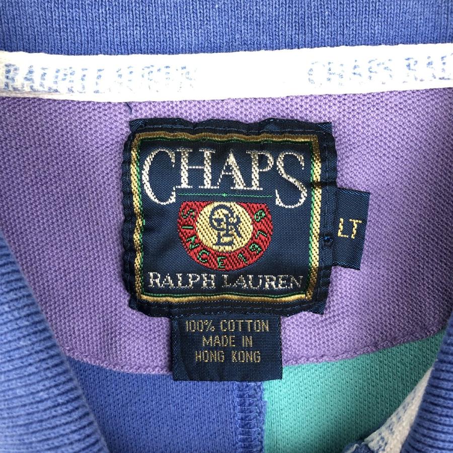 古着 80年代 ラルフローレン Ralph Lauren CHAPS チャップス 半袖