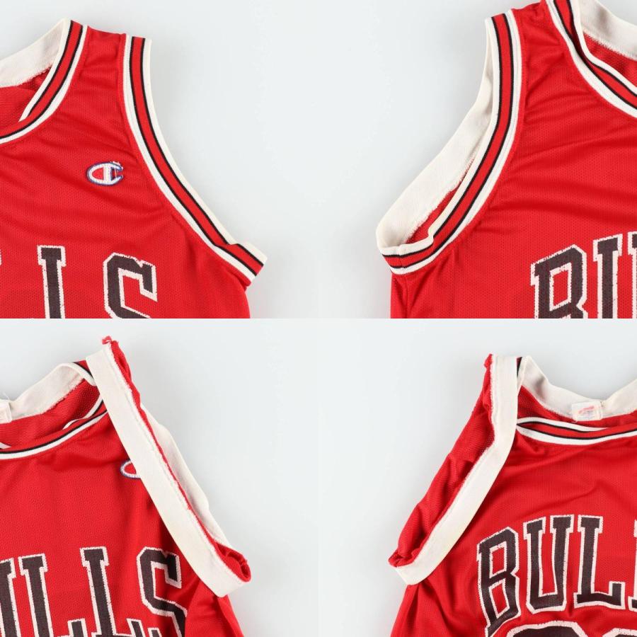 Champion BULLS メッシュユニフォーム リバーシブル Champion（チャンピオン） 古着 90年代 NBA CHICAGO BULLS シカゴ