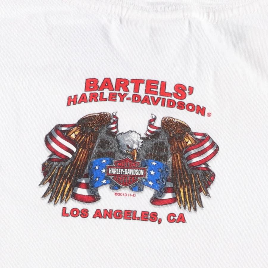 古着 ハーレーダビッドソン Harley-Davidson 鷲柄 イーグル柄 星条旗柄 