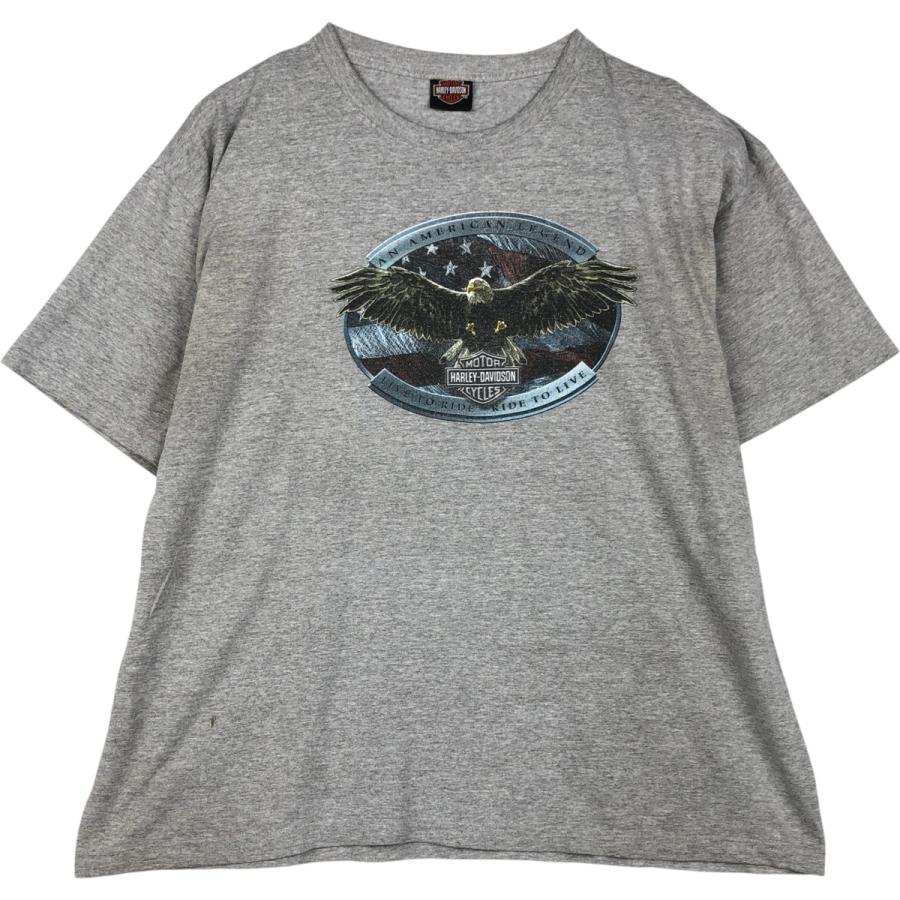 70's Harley Davidson イーグル T 古着 ハーレーダビッドソン Harley-Davidson 鷲柄 イーグル柄 モーター