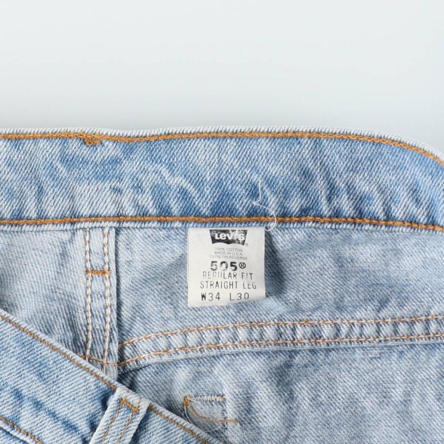 Levi's（リーバイス） 古着 90年代 Levi's 505 REGULAR FIT STRAIGHT