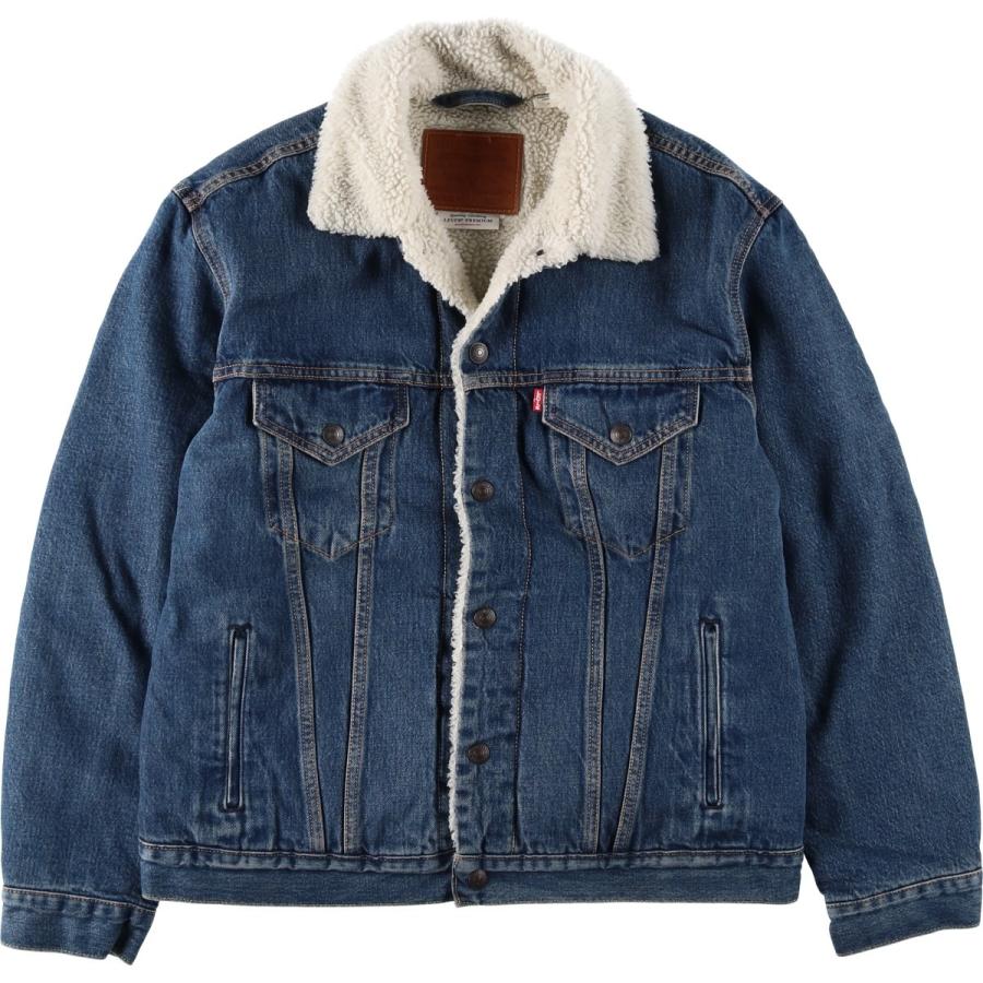 古着 リーバイス Levi's LEVI'S PREMIUM 中綿入り デニムボアジャケット メンズM相当/eaa645398 Levi's（リーバイス） 古着 Levi's LEVI'S PREMIUM 中綿入り デニム