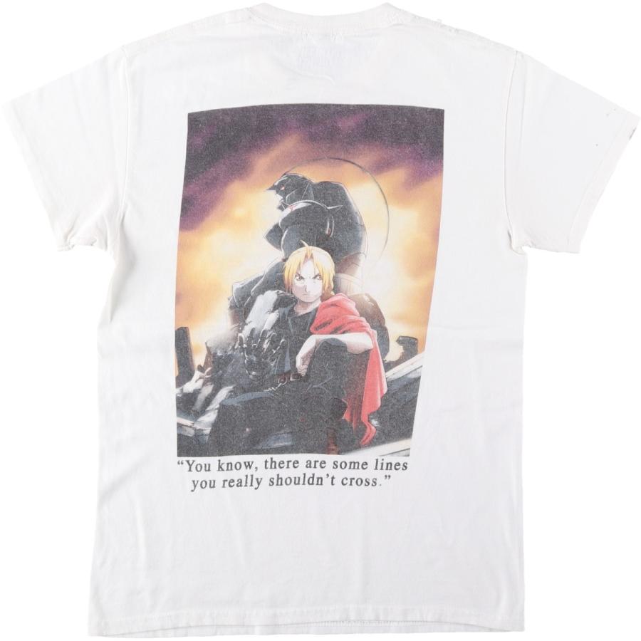 古着 FULLMETAL ALCHEMIST 鋼の錬金術師 アニメ キャラクタープリントT