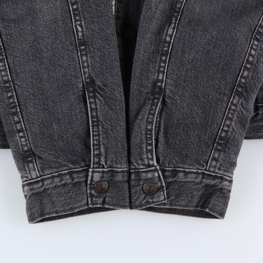 古着 リーバイス Levi's LEVI'S PREMIUM 中綿入り ブラックデニムボアジャケット メンズM相当/eaa645705 Levi's（リーバイス） 古着 Levi's LEVI'S PREMIUM 中綿入り ブラック