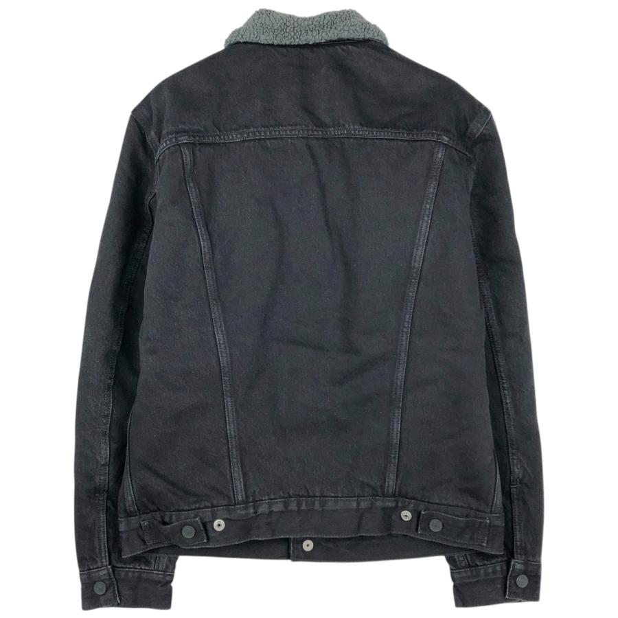 Levi's（リーバイス） 古着 中綿入り ブラックデニムボアジャケット