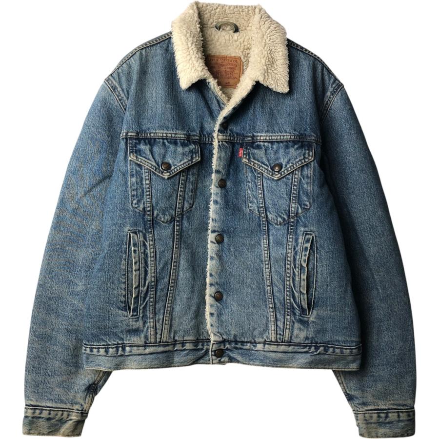 古着 90年代 リーバイス Levi's 71500-0216 デニムボアジャケット メンズL相当 ヴィンテージ/eaa645715 Levi's（リーバイス） 古着 90年代 Levi's 71500-0216 デニムボア