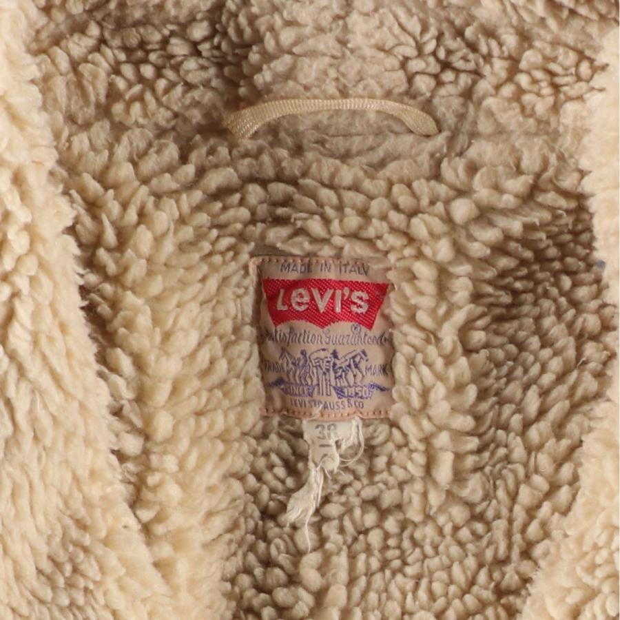 Levi's（リーバイス） 古着 ショールカラー デニムボアジャケット