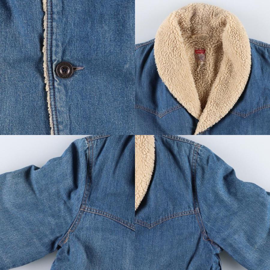 Levi's（リーバイス） 古着 ショールカラー デニムボアジャケット