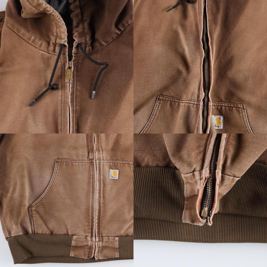 Carhartt（カーハート） 古着 アクティブジャケット 中綿入り ダック