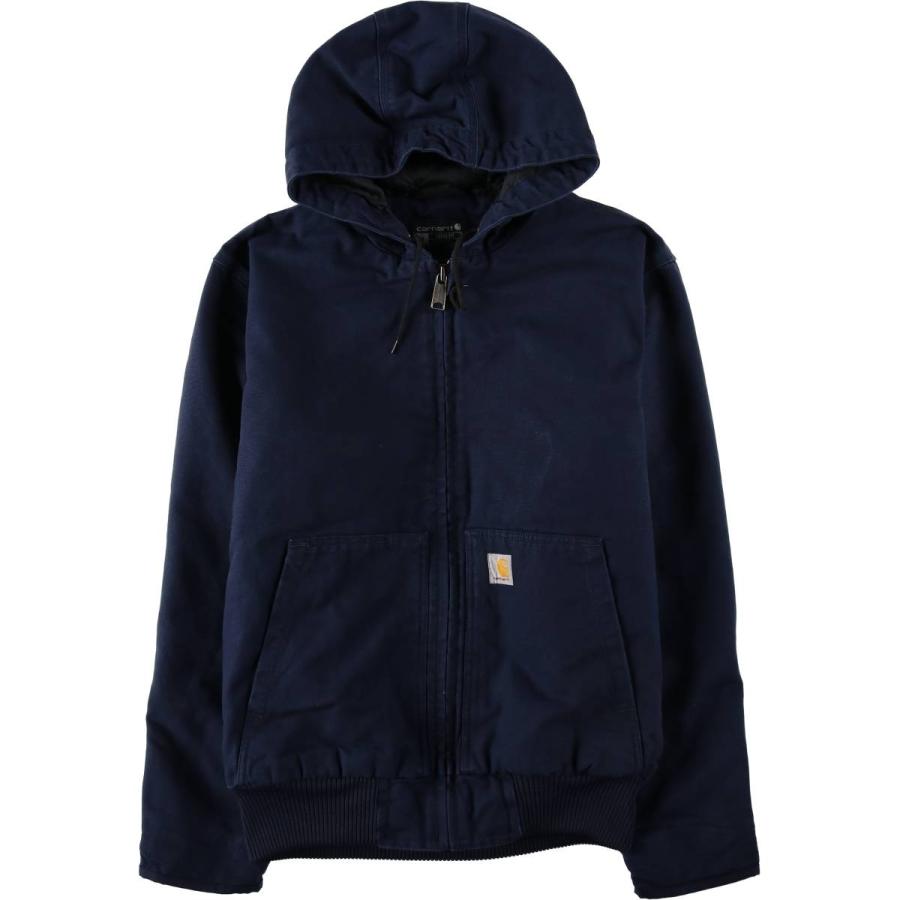 古着 カーハート Carhartt Loose Fit アクティブジャケット 中綿入り ダックフルジップパーカー メンズM相当/eaa645755 Carhartt（カーハート） 古着 Carhartt Loose Fit アクティブ