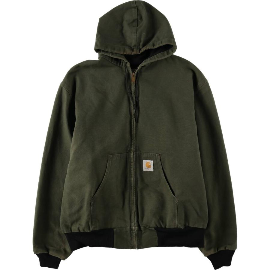 Carhartt（カーハート） 古着 アクティブジャケット ダックフルジップ