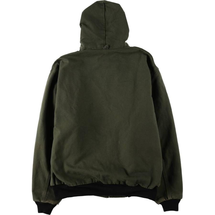 ビンテージCarhartt アクティブジャケット L Regular Carhartt（カーハート） 古着 アクティブジャケット ダックフルジップ