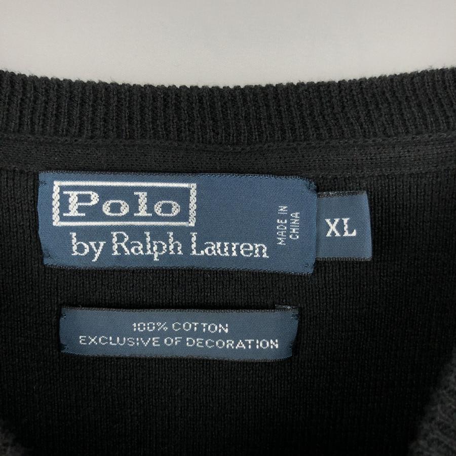 古着 ラルフローレン Ralph Lauren POLO by コットンニットセーター