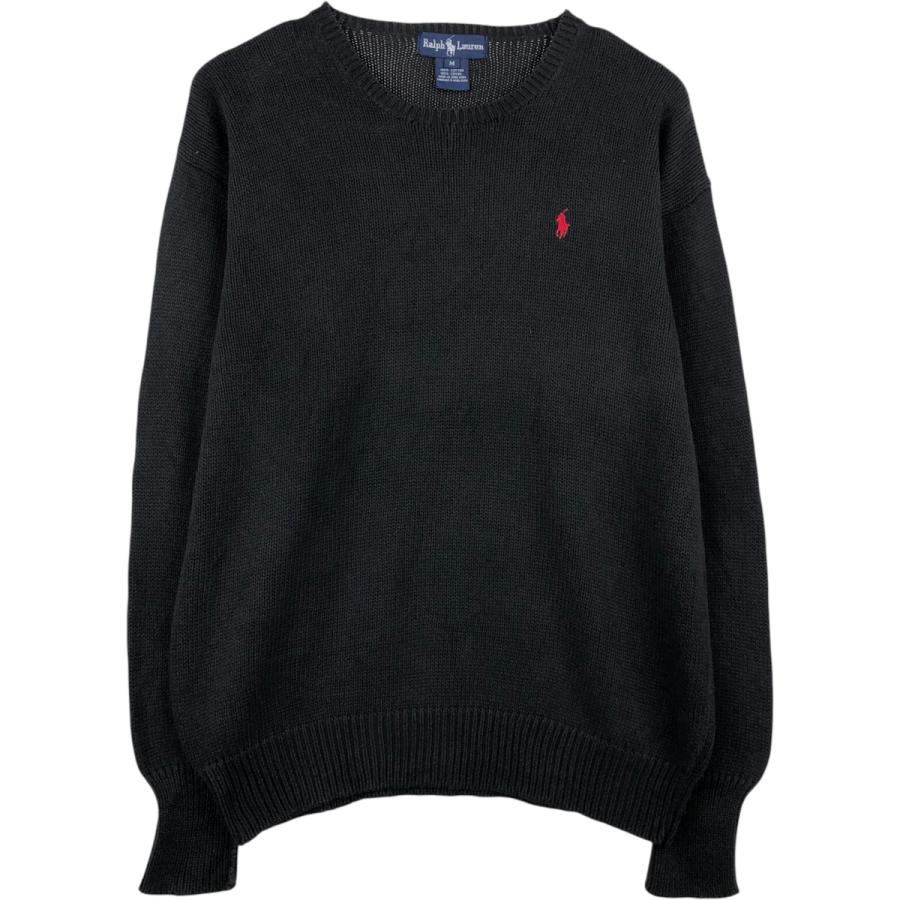 ラルフローレン　セーター 古着 ラルフローレン Ralph Lauren コットンニットセーター メンズM