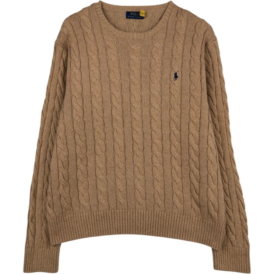 古着 ラルフローレン Ralph Lauren POLO RALPH LAUREN ケーブル編み 