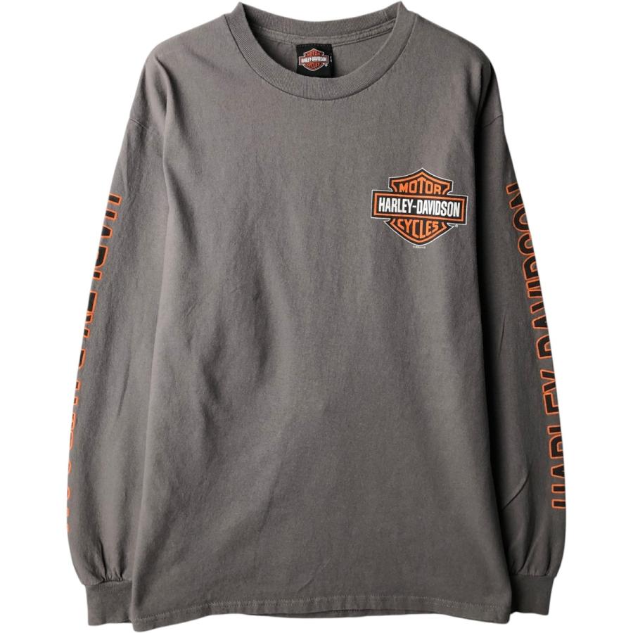 古着 ハーレーダビッドソン Harley-Davidson ロングTシャツ ロンT