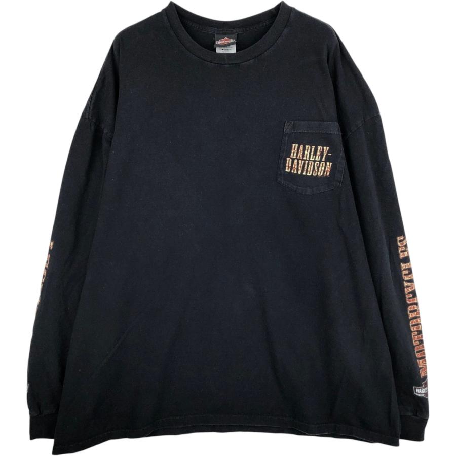古着 ビッグサイズ ハーレーダビッドソン Harley-Davidson ロングT