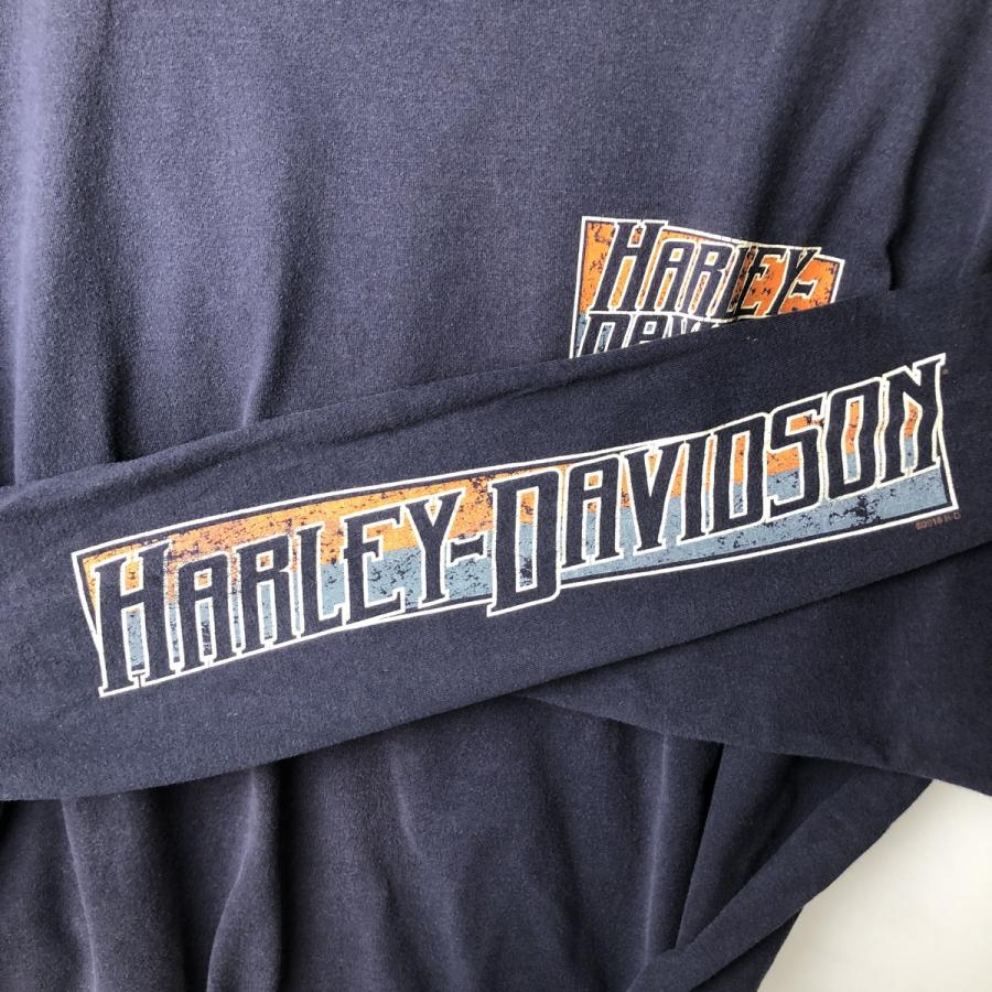 ハーレーダビットソン Harley-Davidson ロンT　 XL 古着 ハーレーダビッドソン Harley-Davidson ロングTシャツ ロンT