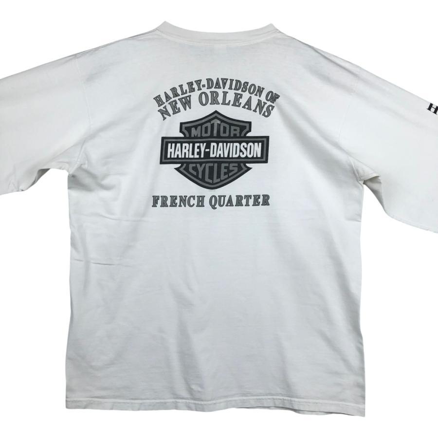 古着 ハーレーダビッドソン Harley-Davidson モーターサイクル ロングT