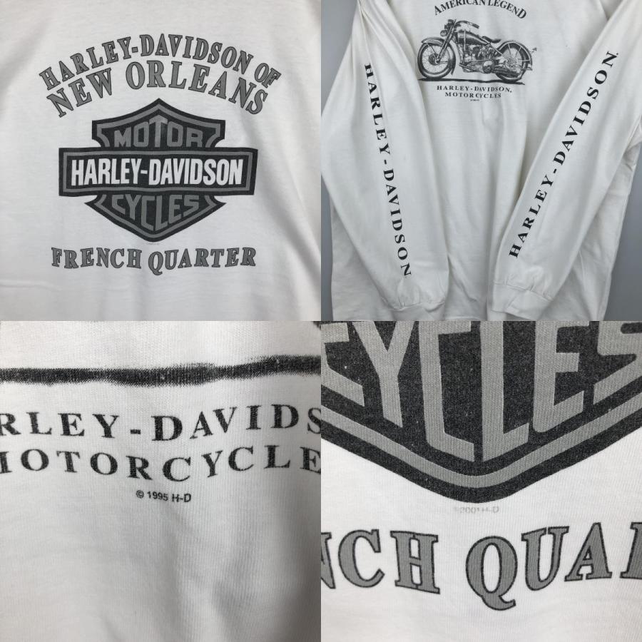 古着 ハーレーダビッドソン Harley-Davidson モーターサイクル ロングT