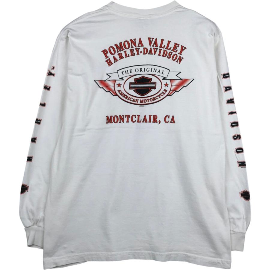 【美品】Harley-Davidson ロンT 2004年製 古着 00年代 ハーレーダビッドソン Harley-Davidson モーターサイクル