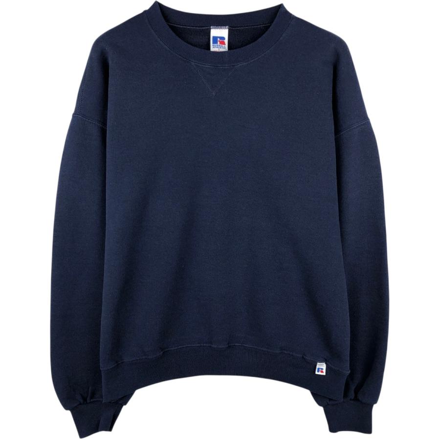古着 90年代 ラッセル Russell 無地 ブランクスウェットシャツ トレーナー メンズL相当 ヴィンテージ/eaa646294 古着 90年代 ラッセル Russell 無地 ブランクスウェットシャツ