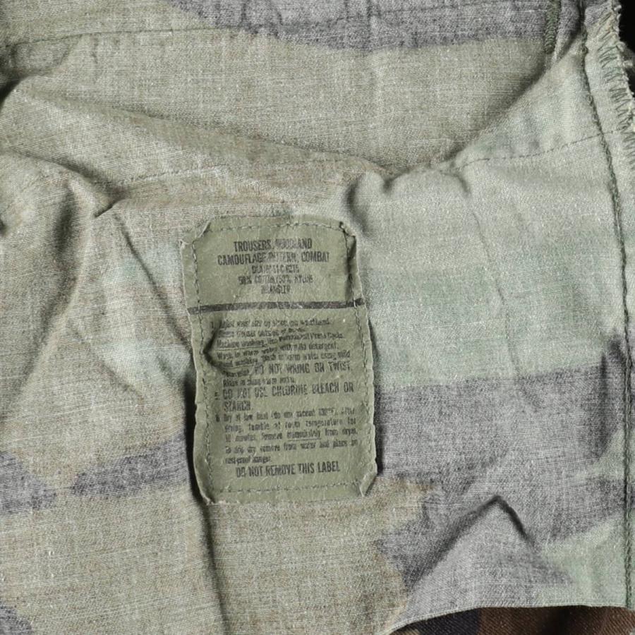 古着 90年代 米軍実品 迷彩柄 ウッドランドカモ ミリタリー カーゴ
