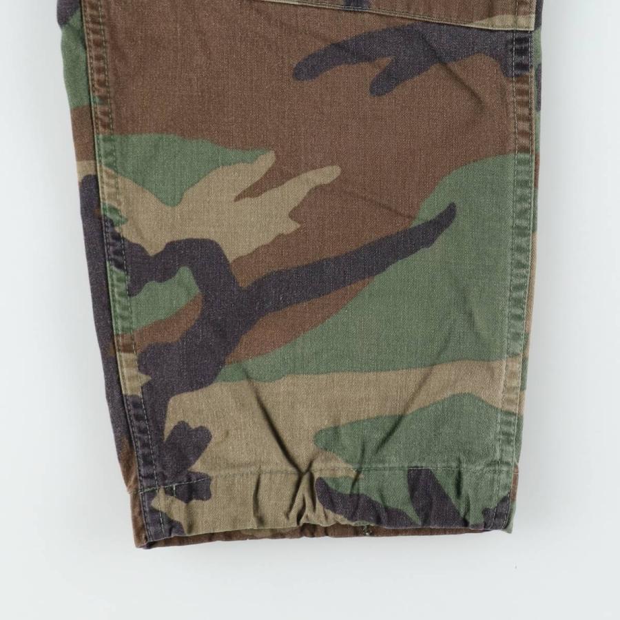 古着 90年代 米軍実品 迷彩柄 ウッドランドカモ ミリタリー カーゴ