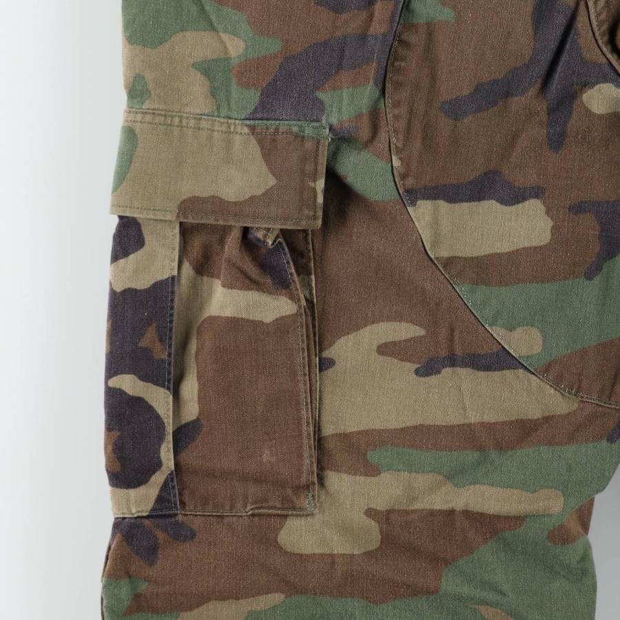 古着 90年代 米軍実品 迷彩柄 ウッドランドカモ ミリタリー カーゴ